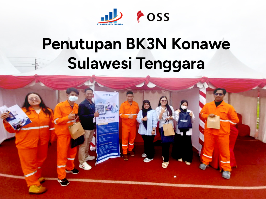 Penutupan Bulan K3 Nasional, PT Graha Mutu Persada Berpartisipasi dalam Event BK3N PT Obsidian Stainless Steel