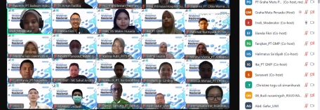 Webinar Nasional PT Graha Mutu Persada Berjalan Lancar dan Penuh Antusias